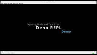 Deno REPL