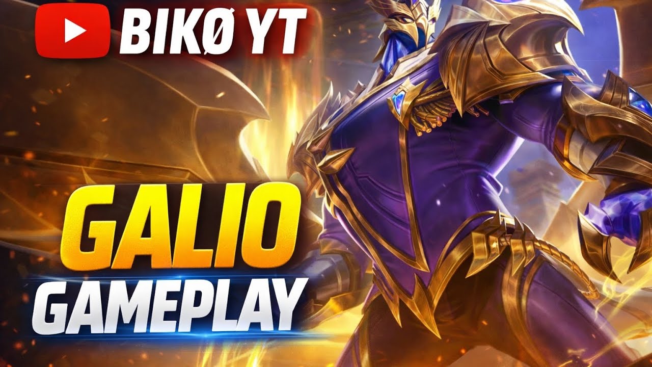 Mage Build Galio | Wild Rift Gameplay 