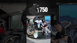Trái 92 zin trên xe Honda Africa Twin 1100 | Xemxe.official #shorts