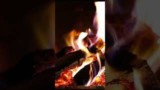 Cozy Fireplace Crackling | Deep Sleep Ambient #Shorts