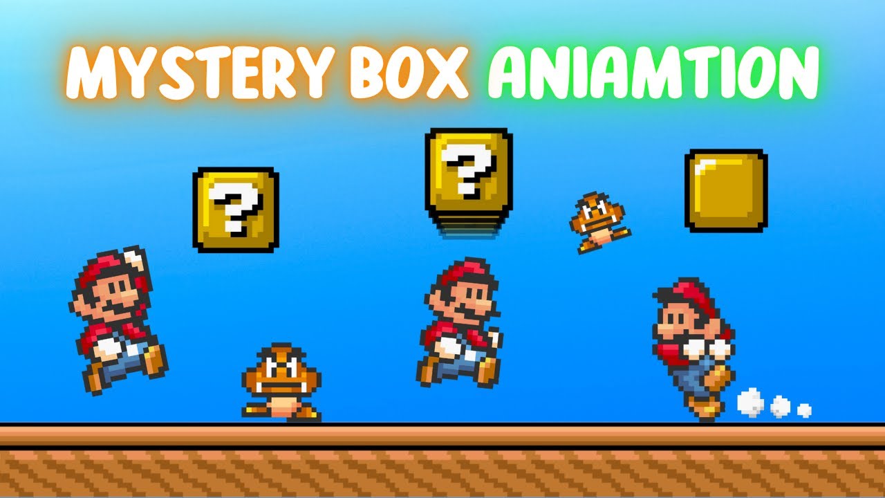 Scratch Mario Animation สร้างเกม Mario ใน Scratch | 19. แอนนิเมชันกล่องปริศนา (Mystery Box ...