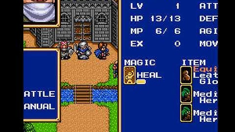 Mega CD Longplay [136] Shining Force CD (Part 2 of 3) Book 2