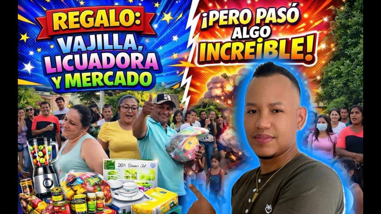 😱 Pararon la botella y se llevaron vajilla, mercados y licuadora 🎁