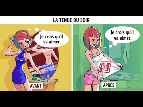 Téléchargement gratuit Images 10 Dessins Qui Montrent Comment Evolue Une Relation De Couple Au le plus cool salutations