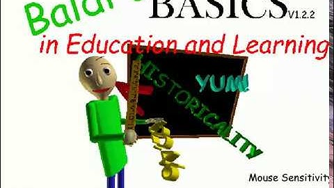 I can answer the 3rd question easily... | Baldi