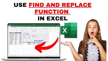 How to Use Find And Replace Function in Excel