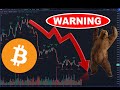 WARNING Bitcoin Bearish Pattern Next Move Technical Chart Analysis BTC Bullish Bearish Price Targets