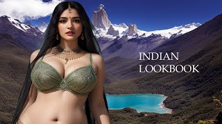 4K AI ART Indian Lookbook Plus Size Goddess Model Video -  Patagonian Park