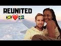 Meeting For the First Time After 2 Months Apart | LDR Couple (Jamaica to Sweden)