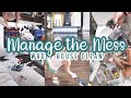 WHOLE HOUSE CLEAN WITH ME 2021/ MANAGE A MESSY HOME / EXTREME LAUNDRY MOTIVATION