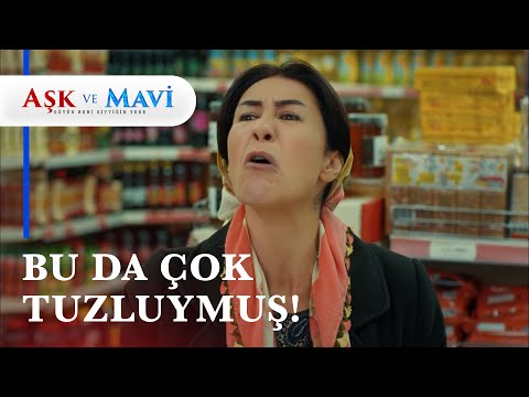 Hasibe bedava peynir yiyebilmek için... - Aşk ve Mavi 46. Bölüm