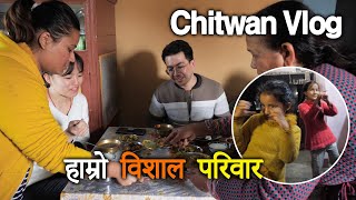 From Kathmandu to Chitwan // Our very large family // Gifts from Korea