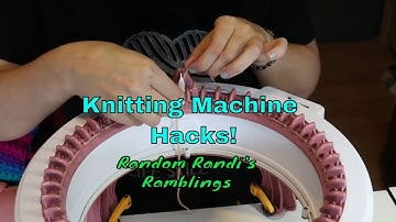 Circular Knitting Machine Tips & Tricks | Sentro & Addi Hacks | Fiber Arts Craft How To