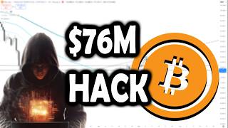 Crypto News Today : Bitcoin Holds $75K After $76M Hack | Is $90K Next? #bitcoin #btcanalysistoday