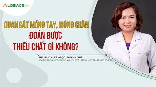 Các dấu hiệu trên móng tay biểu hiện sức khoẻ của bạn