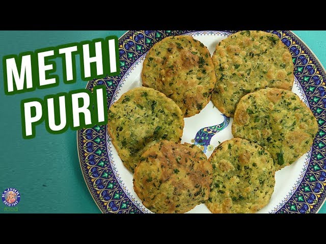 Methi Puri Recipe - How To Make Perfect Methi Puris - Fenugreek Leaves Poori - Snack Recipe - Varun | Rajshri Food