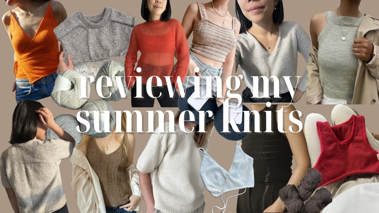 トップス  have a good time SUMMER KNIT L reviewing all my summer knits! ranking tees, tanks and tops by