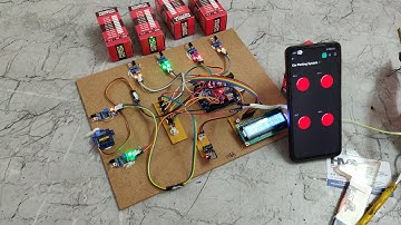 Car parking system using IoT blynk monitoring