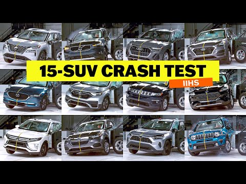 Car Crash Test Compilation 15 Small SUV – Side Impact Comparison