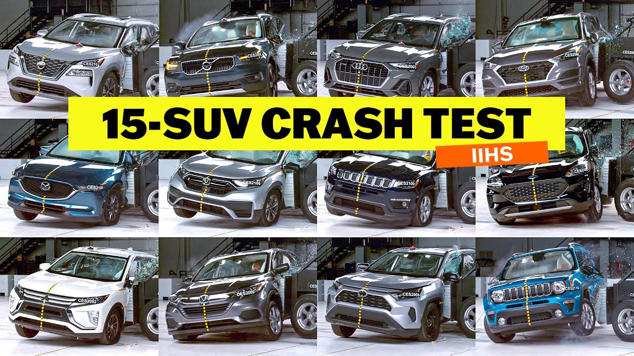 CRASH TEST 15 Small SUV (2024) Side Impact Comparison