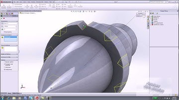 Circular Patterns using SolidWorks 2012