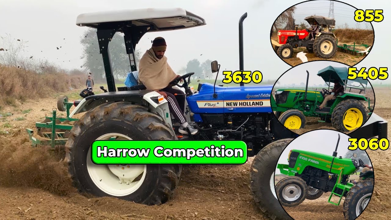 ये तो सोचा भी नहीं था | 3630 VS 3060 VS 855 VS 5405 Harrow Competition Performance Test