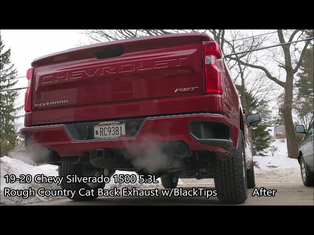 2020 silverado 1500 cat back exhaust