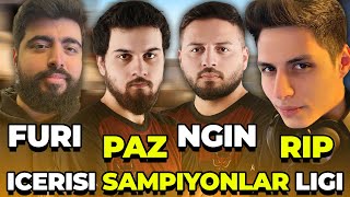 RİP ŞAMPİYONLAR LİGİ KADROSUYLA FACEIT! w/Furi,Paz,Ngin,Sxhza