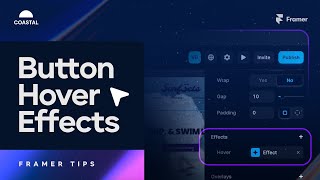 How To Add Button Hover Effects in Framer