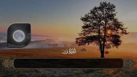 سورة ق بصوت القارئ أحمد النفيس تلاوة مرتلة وجودة عالية @مشكاةالهدى-2024