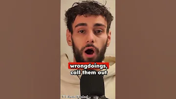 Rami On The Hypocrisy Of Activists On The Palestinian Syrian Conflicts Truth Youtubeshorts 