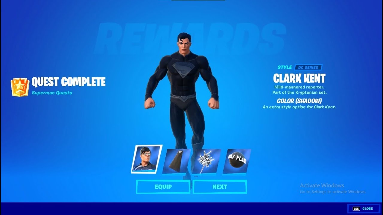 How to Unlock Shadow Superman in Fortnite