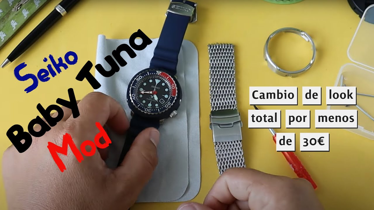 Mod Extrema al Seiko Baby Tuna Padi Edition - SNE499P!