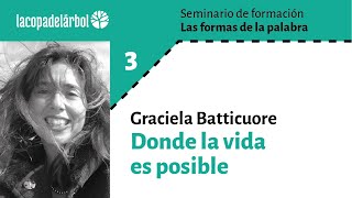 Graciela Batticuore. 3. Donde la vida es posible