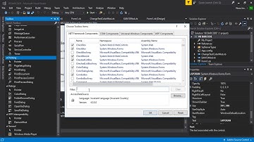 Missing Reportviewer in Toolbox Visual Studio 2017