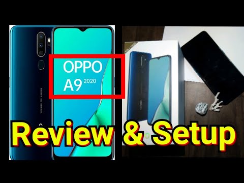 How to set up new android phone |Oppo A9 2020 | Review
