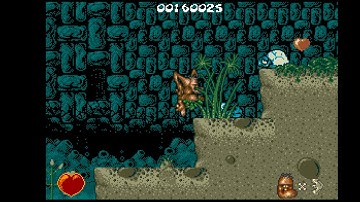 Chuck Rock [Amiga Longplay] (1991) Core Design