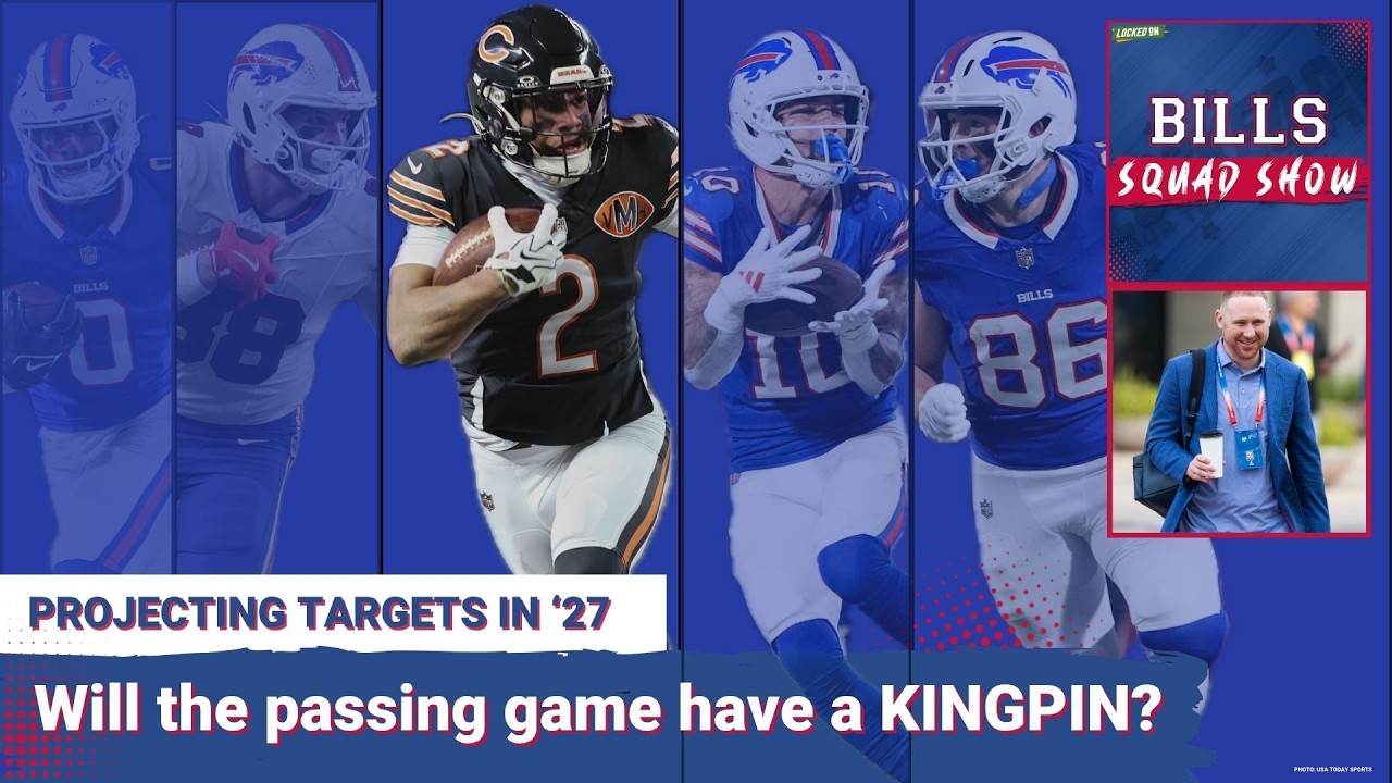 BILLS SQUAD SHOW: Will there be a CLEAR #1 Target? Projecting targets; Bills going abroad in ’27 BILLS SQUAD SHOW: Will there be a CLEAR #1 Target? Projecting targets; Bills going abroad in ’27