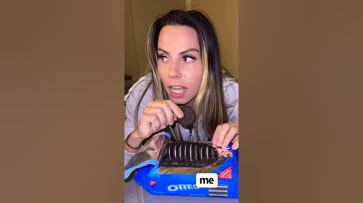 Eating OREOS Before DINNERS Gone Wrong