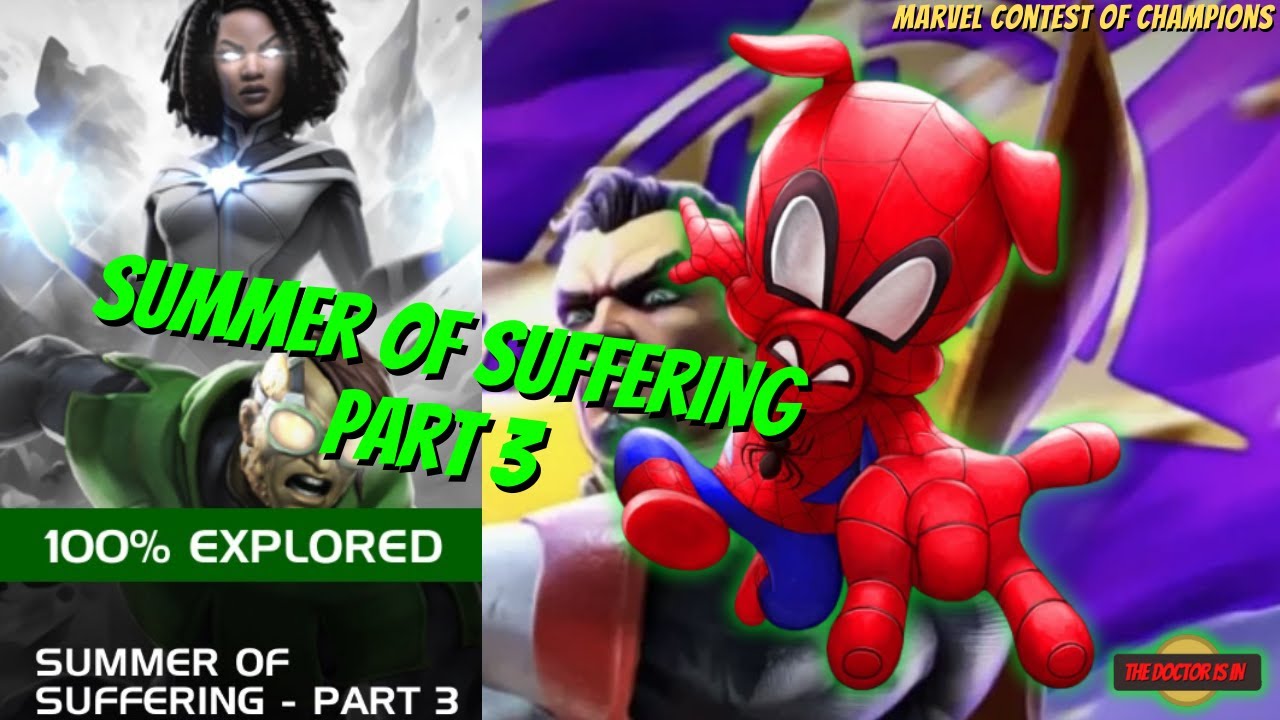 How To Beat MCOC Summer of Suffering Part 3 Photon With A Spiderverse Champion