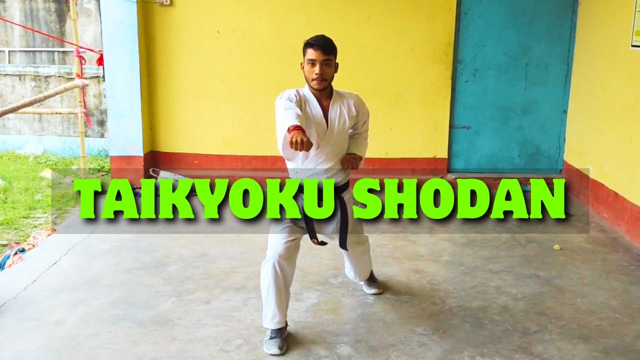 Basic kata Taikyoku Shodan | Learn Karate | Karate Bangla - YouTube