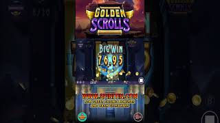 Golden Scrolls SLOT Spins in a BIG WIN on a £1200 BONUS BUY! | SpinItIn.com screenshot 2