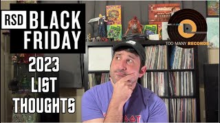 Record Store Day Black Friday 2023 List: The Good, The Bad, The Ugly