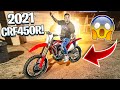 RIDING A 2021 CRF450R FOR THE FIRST TIME ! ( BIG POWER ) | BRAAP VLOGS