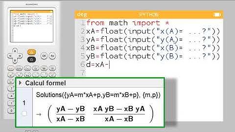 Apprenons à scripter en python avec notre calculatrice numworks