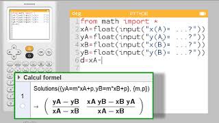 Apprenons à scripter en python avec notre calculatrice numworks