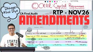 CA Final Audit Amendments RTP Nov 26 with Numericals by CA Sarthak Jain