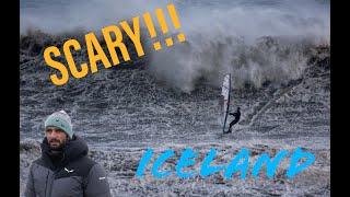 EPIC windsurfing in Iceland!