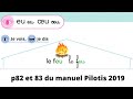 Pilotis 2019  etude des graphmes euoeu