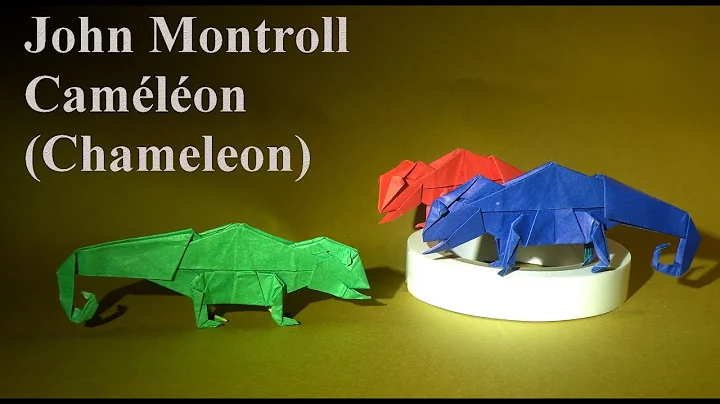 ORIGAMI TUTORIEL - Camlon de John Montroll (Chamel...